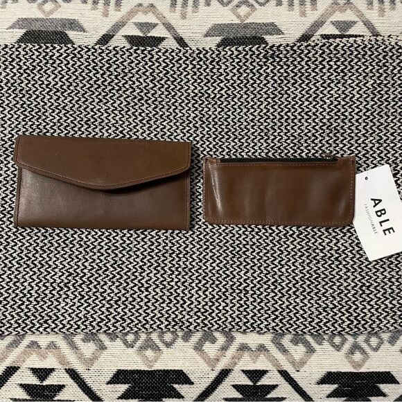 ABLE Hailu Chocolate Wallet NWT! - Picture 5 of 12